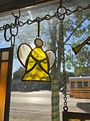 Gold Angel — Harmony Art Glass Company