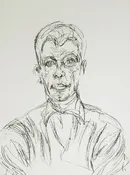 Alberto Giacometti  Head of a Man 157 Derriere Le Miroir 1961 Lithograph