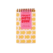 Goldfish Crackers Letterpress Pocket Notebook