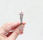 Triangle Felting Needles - 42 gauge - pack of 6 - for smoothing/finishing and fine details