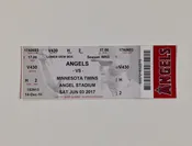 ALBERT PUJOLS *600th Career Home Run* full game ticket (6/3/2017) MINT condition