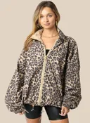 CHARITY LEOPARD JACKET