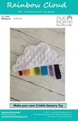 Rainbow Cloud Crinkle Toy Pattern
