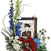 Always With Us Photo Tribute Bouquet