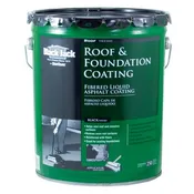 4.75 gal. Black Jack Fibered Roof &amp; Foundation Coating