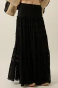 •ADELAIDE• lace maxi skirt