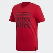 adidas Manchester United DNA Graphic Tee Mens - Red