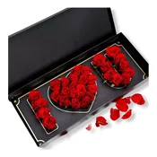 Deep love (Preserved Roses)