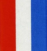 C & G Tri-Color Acetate Satin Ribbon