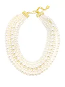 Five Strand Pearl Necklace
