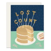 “Lost Count” Birthday card
