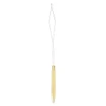 Bobbin Threader, Gold, w/ Half Hitch Tool, Brass