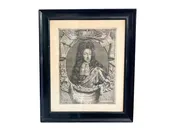18th Century Engraving of a Historical Figure — St Romain Interiors