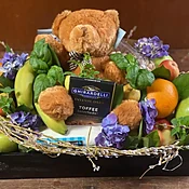 Plush Fruit Basket