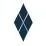 American Olean Midnight Blue Glossy 3"x6" Ceramic Wall Tile