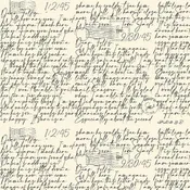 Art Journal - Dear Folks - Parchment - handwritten letters on cream