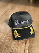 blooms - Sailor Trucker Hat - Black, Gold & Lavender — all things flowers