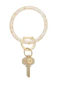 05907 24Karat Gold Resin Big O Key Ring