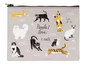 Blue Q Bags – People I Love Cats Zipper Bag
