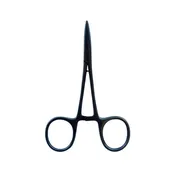 Angler's Forceps - 5" Black Straight