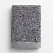 Logan Graphite Hand Towel 20" x 30"