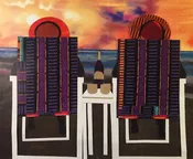 2 Sisters on the Beach At Sunset — Dutch Alley Artist’s Co-op