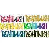 deathwish deathspray 6.5in sticker