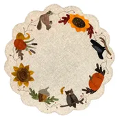 Autumn Harvest Table Topper Wool Kit