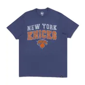 '47 Brand Men's Knicks Bleacher Scrum T-Shirt Blue