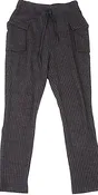 45rpm 45R JAPAN. Navy Wool Striped Knit Pants