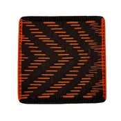 ALÁRA LACMA For You Tray ORANGE Chevron Pattern