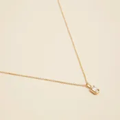April Birth Stone Necklace Diamond