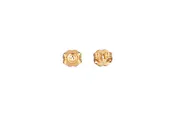 14K Gold Butterfly Earring Back, 5.0mm
