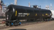 Rivet Counter HO Scale TrinityRail 31K Crude Oil Tank Car, GATX with Half Ladder