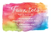 Photo Shoot Session — Faux-Toes Studio since 2002