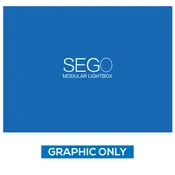 9.8 x 7.4ft. SEGO Modular Lightbox Display | Single-Sided Graphic Only