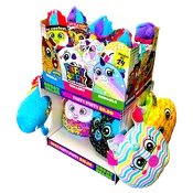 ITEM NUMBER 088438 JUMBO FLUFFY STUFFY PILLOW PLUSHIE FLOOR DISPLAY 30 PIECES PER DISPLAY