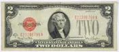 1928 $2 Legal Tender U.S. Notes