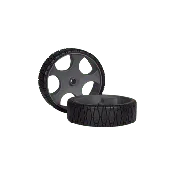 12" No-Flat Wheels (Pair)