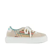 ALANA BEIGE SUEDE MULTI