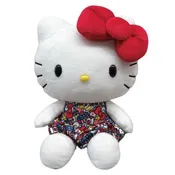 Hello Kitty Pattern Dress Plush - 12"