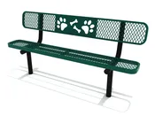 6 ft Dog Park Bench
