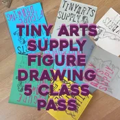 ~ Figure Drawing 5 Class Pass ~ Save $25