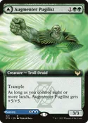 Augmenter Pugilist // Echoing Equation - Strixhaven: School of Mages: (Extended Art) Foil (HP)