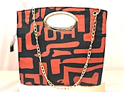 1006 - Clutch Purse With Zipper and Crossbody Gold Chain (3/pk) - Free Size - $20.00 Each - NEW PRINTS ADDED!