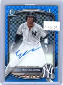 Engelth Urena Bowman - Chrome Prospect Autographs Blue X-Fractor CPA-EU