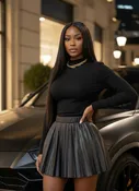 All Black Babygirl Top