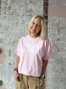 Iowa Vintage Graphic Crop Top