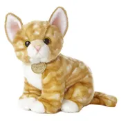 10" Orange Tabby Plush Kitten by Miyoni