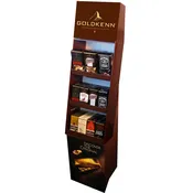 00122 Goldkenn Floor Display - holds 96-120 bars — B&R Classics